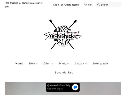 Nickichicki.Com Coupons and Promo Code