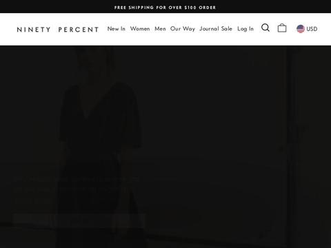 NinetyPercent Coupons and Promo Code