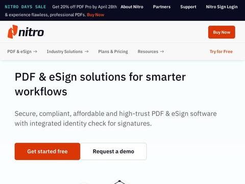 Nitro PDF Coupons and Promo Code