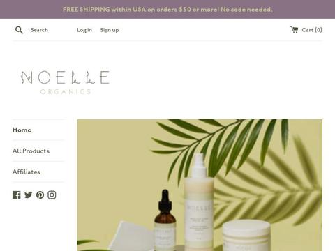 NOELLE ORGANICS Coupons and Promo Code