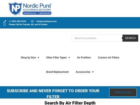 Nordic Pure Air Filters Coupons and Promo Code