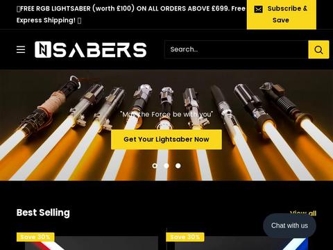 Nsabers UK Coupons and Promo Code
