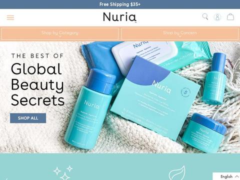 Nuria Beauty Coupons and Promo Code