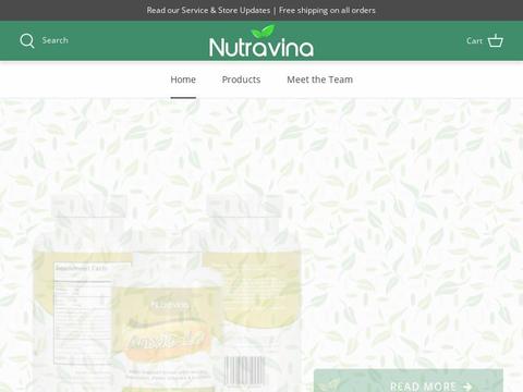 nutravina Coupons and Promo Code