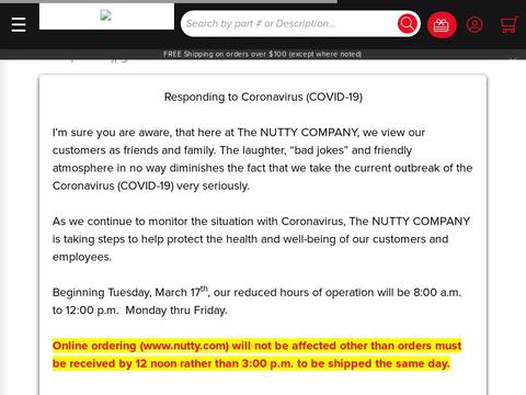 Nutty.Com Coupons and Promo Code