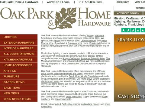Oakparkhome-Hardware.Com Coupons and Promo Code