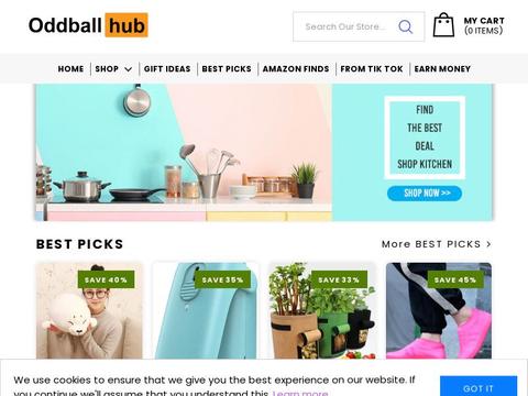 Odd Ball Hub Coupons and Promo Code