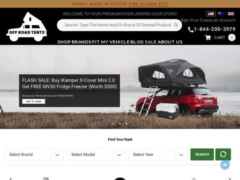 Off Road Tents Coupons and Promo Code