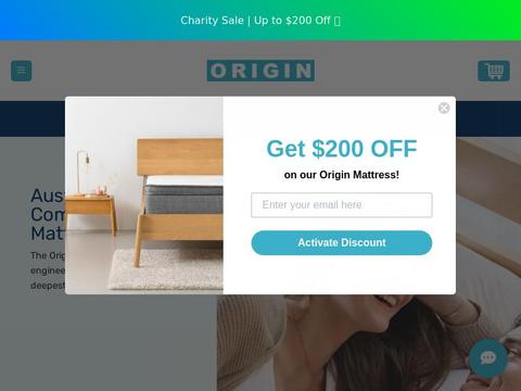 Origin Mattress Australia Coupons and Promo Code