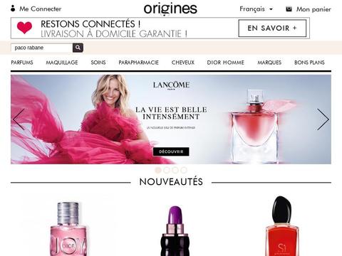 origines parfums code