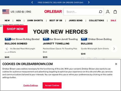 Orlebar Brown Coupons and Promo Code