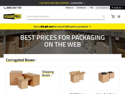 Packagingprice.com Coupons and Promo Code