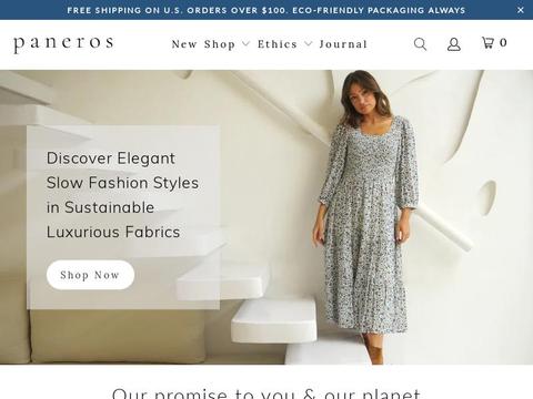 Paneros Clothing US Coupons and Promo Code