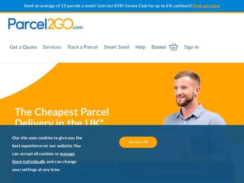 Parcel2Go Coupons and Promo Code