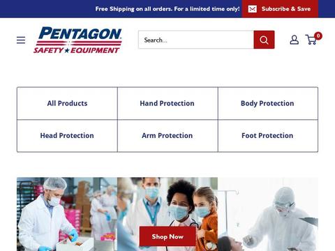 Pentagon Safety Equipment Coupons and Promo Code