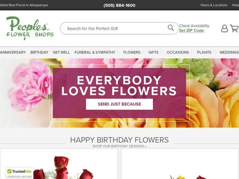Peoplesflowers.com Coupons and Promo Code