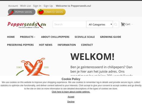 Pepperseeds.Eu Coupons and Promo Code