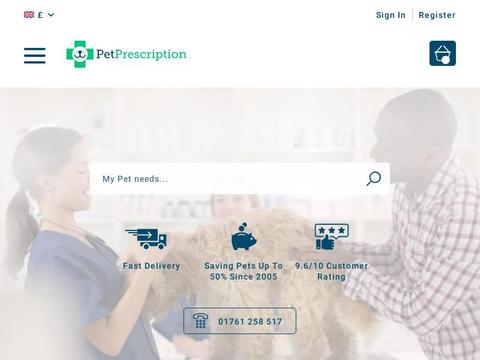 Petprescription.Co.Uk Coupons and Promo Code