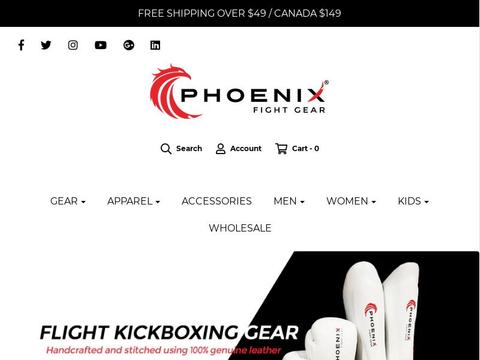 Phoenixfightgear.Com Coupons and Promo Code