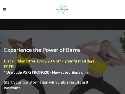 Physique 57 Coupons and Promo Code