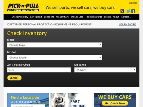 Pick-n-Pull Coupons and Promo Code