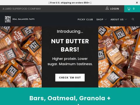 Picky Bars Coupons and Promo Code
