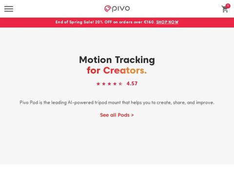 Pivo Coupons and Promo Code