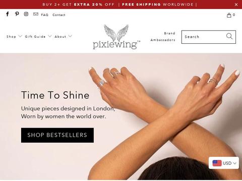 Pixie Wing Coupons and Promo Code