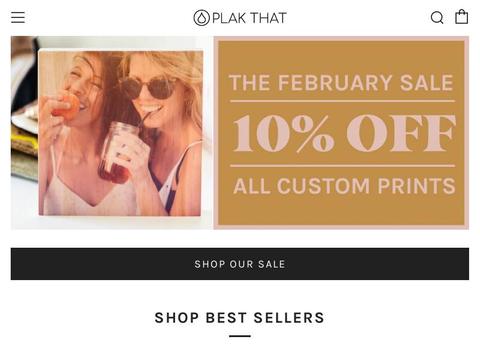 Plak That Coupons and Promo Code
