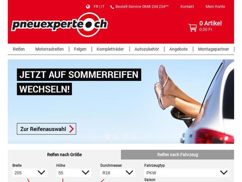 Pneuexperte.Ch Coupons and Promo Code