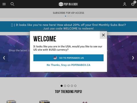 Pop in a Box CA Coupons and Promo Code