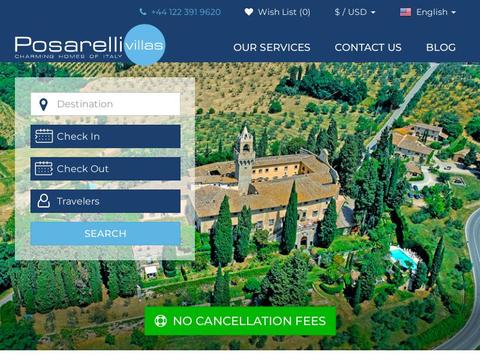 Posarellivillas.Com Coupons and Promo Code
