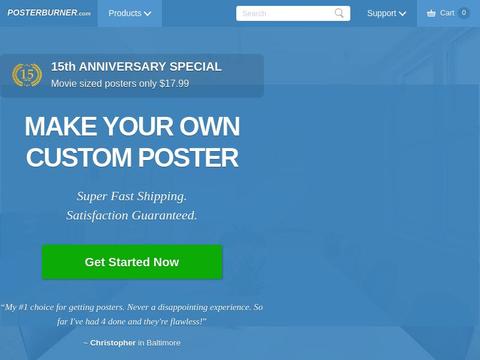 PosterBurner Coupons and Promo Code