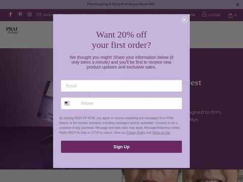 Prai Beauty Coupons and Promo Code