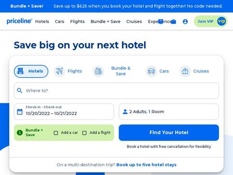 Priceline Coupons and Promo Code