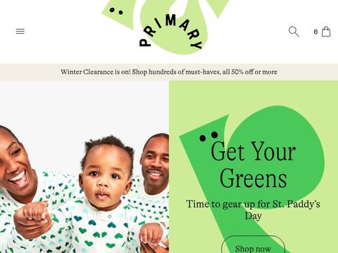 Primary.com Coupons and Promo Code