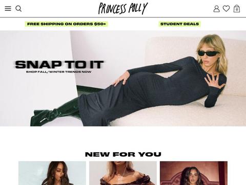 Princess Polly US Coupons and Promo Code