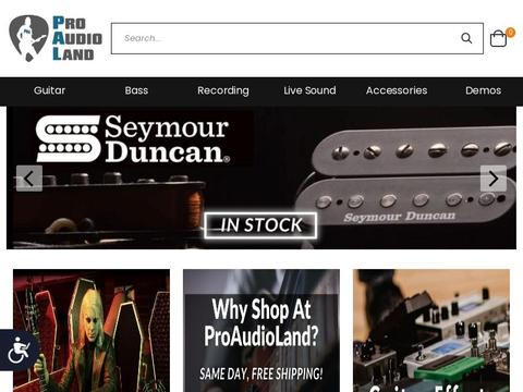Proaudioland.com Coupons and Promo Code