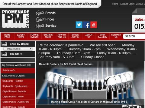 Promenademusic.Co.Uk Coupons and Promo Code