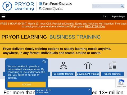 Pryor.com Coupons and Promo Code