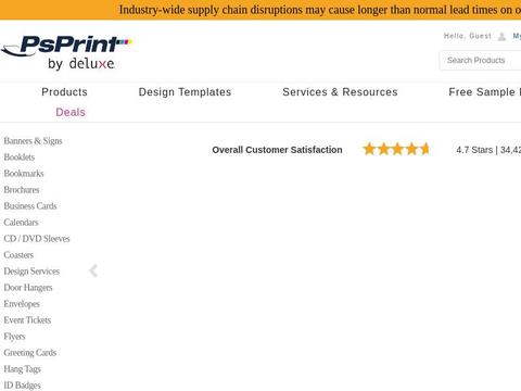 PsPrint Coupons and Promo Code