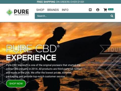Purecbdvapors.com Coupons and Promo Code