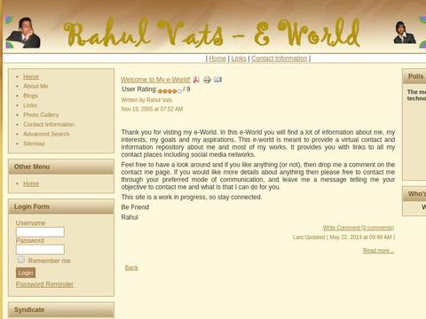 Rahulvats.info Coupons and Promo Code