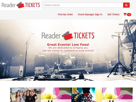 Readertickets.Com Coupons and Promo Code