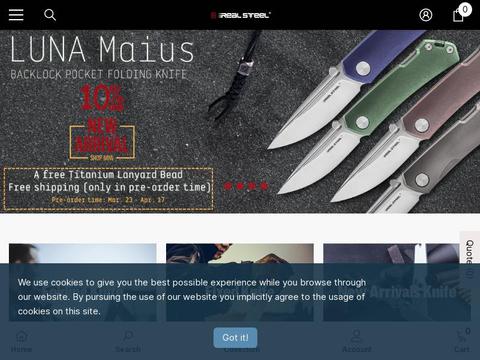 Real Steel Knives Coupons and Promo Code