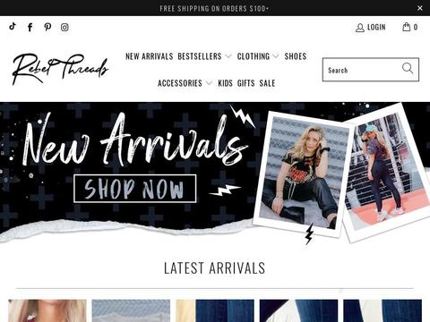 Rebelthreadsboutique.Com Coupons and Promo Code