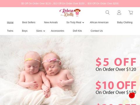Reborndollsshop.Com Coupons and Promo Code