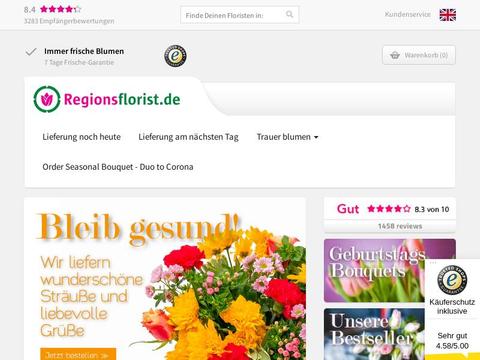 Regionsflorist.De Coupons and Promo Code