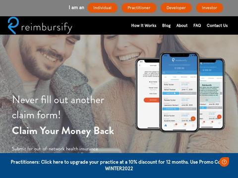 Reimbursify Coupons and Promo Code