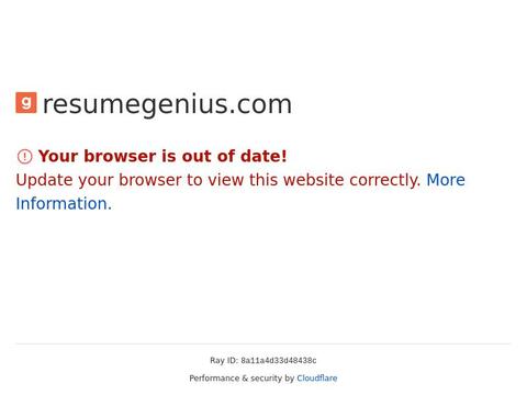 resumegenius Coupons and Promo Code